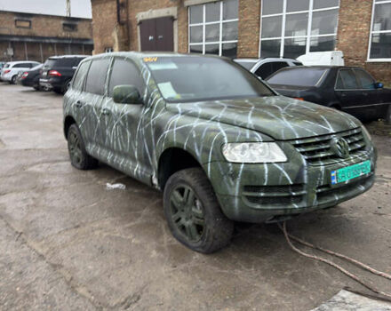 Серый Фольксваген Туарег, объемом двигателя 3.19 л и пробегом 222 тыс. км за 2999 $, фото 8 на Automoto.ua