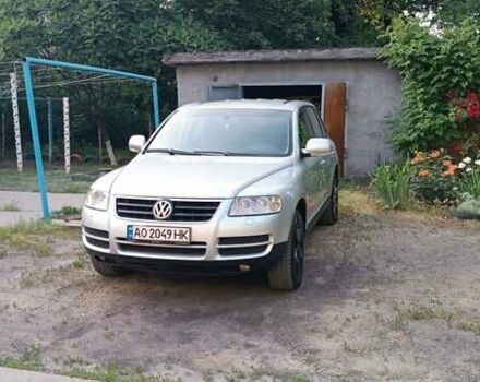 Сірий Фольксваген Туарег, об'ємом двигуна 2.5 л та пробігом 260 тис. км за 7300 $, фото 4 на Automoto.ua