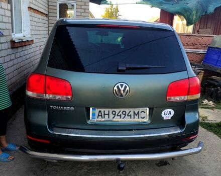Серый Фольксваген Туарег, объемом двигателя 4.9 л и пробегом 260 тыс. км за 6000 $, фото 6 на Automoto.ua