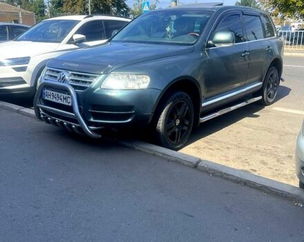 Серый Фольксваген Туарег, объемом двигателя 4.9 л и пробегом 260 тыс. км за 6000 $, фото 7 на Automoto.ua