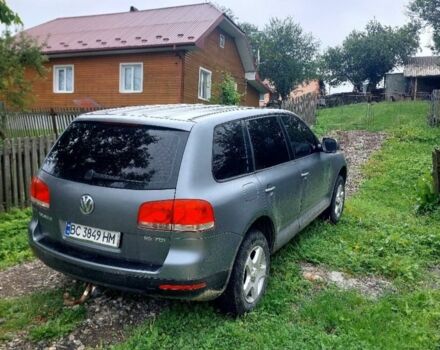 Серый Фольксваген Туарег, объемом двигателя 2.5 л и пробегом 240 тыс. км за 7950 $, фото 4 на Automoto.ua