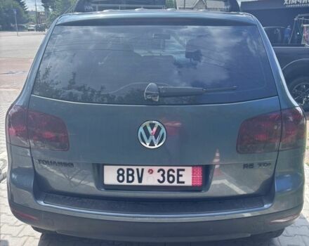 Фольксваген Туарег 2004 в Славянске на Automoto.ua Серый Фольксваген Туарег, объемом двигателя 2.5 л и пробегом 270 тыс. км за 4650 $, фото 9 на Automoto.ua