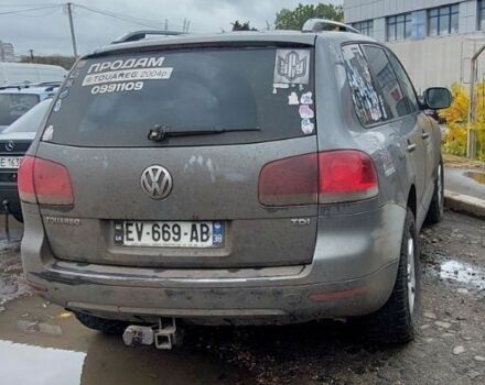 Серый Фольксваген Туарег, объемом двигателя 0 л и пробегом 290 тыс. км за 3000 $, фото 3 на Automoto.ua