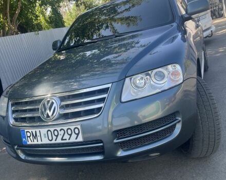 Серый Фольксваген Туарег, объемом двигателя 2.5 л и пробегом 281 тыс. км за 5500 $, фото 10 на Automoto.ua