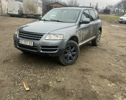 Серый Фольксваген Туарег, объемом двигателя 2.5 л и пробегом 320 тыс. км за 7400 $, фото 7 на Automoto.ua