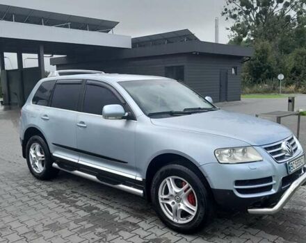 Серый Фольксваген Туарег, объемом двигателя 3.19 л и пробегом 319 тыс. км за 8500 $, фото 8 на Automoto.ua