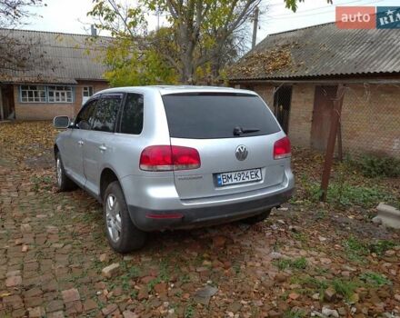 Серый Фольксваген Туарег, объемом двигателя 3.2 л и пробегом 390 тыс. км за 4300 $, фото 16 на Automoto.ua