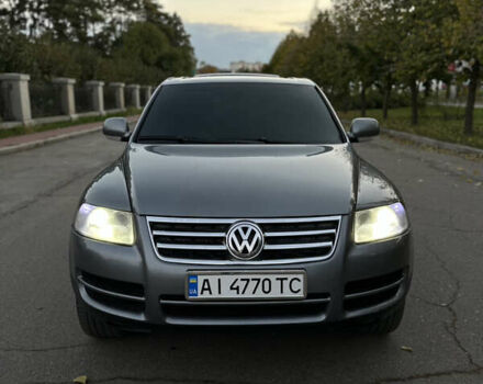 Серый Фольксваген Туарег, объемом двигателя 3 л и пробегом 220 тыс. км за 8250 $, фото 11 на Automoto.ua