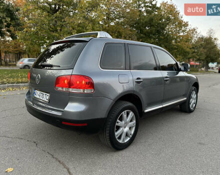 Серый Фольксваген Туарег, объемом двигателя 3 л и пробегом 220 тыс. км за 8250 $, фото 16 на Automoto.ua