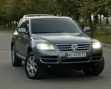 Серый Фольксваген Туарег, объемом двигателя 3 л и пробегом 220 тыс. км за 8250 $, фото 28 на Automoto.ua