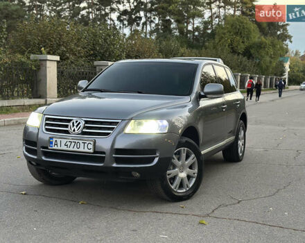 Серый Фольксваген Туарег, объемом двигателя 3 л и пробегом 220 тыс. км за 8250 $, фото 6 на Automoto.ua