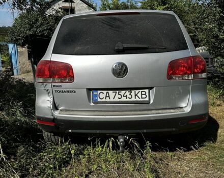Серый Фольксваген Туарег, объемом двигателя 3 л и пробегом 290 тыс. км за 5800 $, фото 6 на Automoto.ua