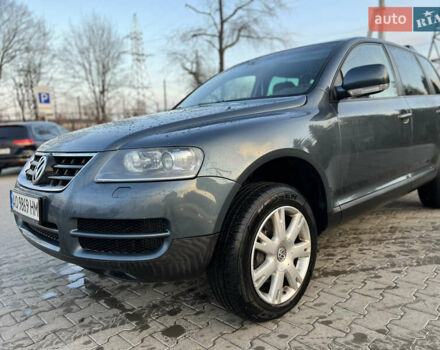 Серый Фольксваген Туарег, объемом двигателя 3 л и пробегом 428 тыс. км за 6700 $, фото 15 на Automoto.ua