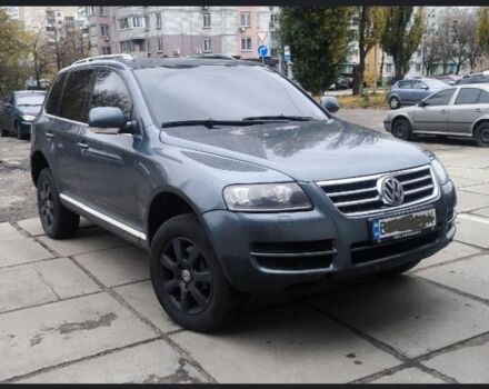 Серый Фольксваген Туарег, объемом двигателя 0 л и пробегом 312 тыс. км за 5900 $, фото 4 на Automoto.ua