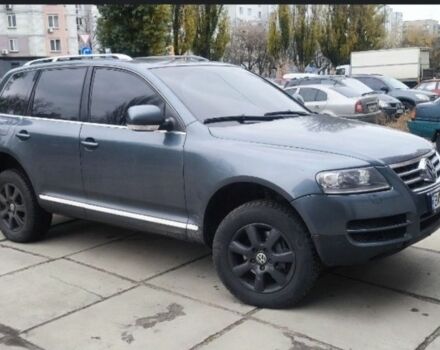 Серый Фольксваген Туарег, объемом двигателя 0 л и пробегом 312 тыс. км за 5900 $, фото 3 на Automoto.ua