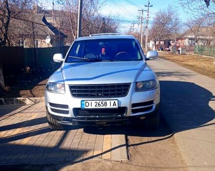 Сірий Фольксваген Туарег, об'ємом двигуна 2.5 л та пробігом 268 тис. км за 7800 $, фото 4 на Automoto.ua