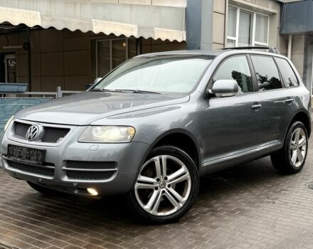 Серый Фольксваген Туарег, объемом двигателя 3 л и пробегом 287 тыс. км за 7150 $, фото 1 на Automoto.ua