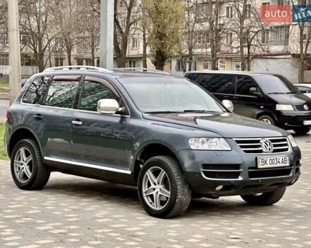 Серый Фольксваген Туарег, объемом двигателя 2.5 л и пробегом 254 тыс. км за 6700 $, фото 11 на Automoto.ua