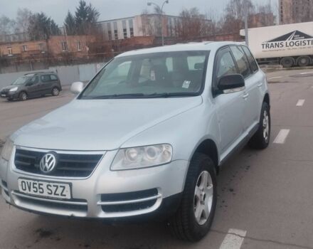 Серый Фольксваген Туарег, объемом двигателя 2.5 л и пробегом 2 тыс. км за 4000 $, фото 1 на Automoto.ua