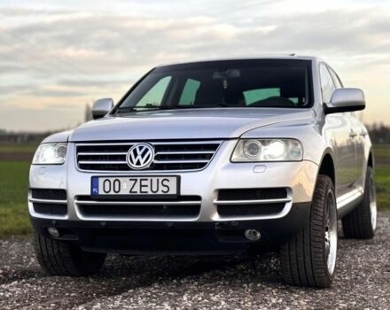 Серый Фольксваген Туарег, объемом двигателя 3 л и пробегом 219 тыс. км за 4400 $, фото 3 на Automoto.ua