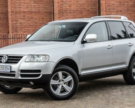 Серый Фольксваген Туарег, объемом двигателя 3 л и пробегом 252 тыс. км за 2650 $, фото 1 на Automoto.ua