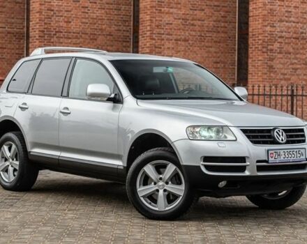 Серый Фольксваген Туарег, объемом двигателя 3 л и пробегом 252 тыс. км за 2650 $, фото 3 на Automoto.ua