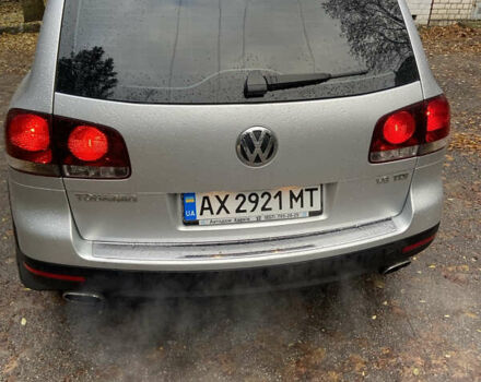 Серый Фольксваген Туарег, объемом двигателя 3 л и пробегом 236 тыс. км за 10500 $, фото 10 на Automoto.ua