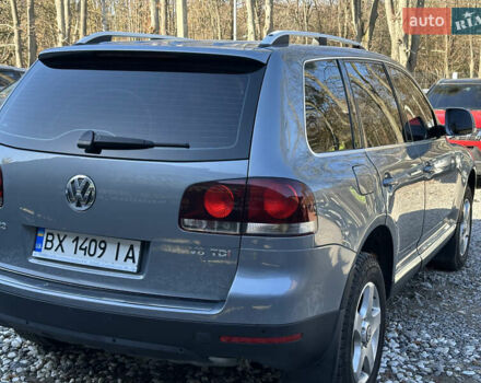Серый Фольксваген Туарег, объемом двигателя 3 л и пробегом 222 тыс. км за 11400 $, фото 5 на Automoto.ua