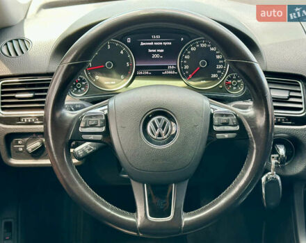 Серый Фольксваген Туарег, объемом двигателя 3 л и пробегом 226 тыс. км за 15490 $, фото 57 на Automoto.ua