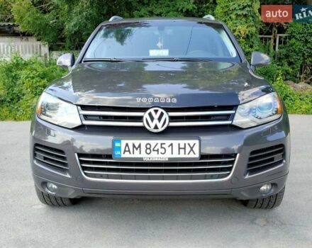 Серый Фольксваген Туарег, объемом двигателя 3 л и пробегом 278 тыс. км за 16999 $, фото 10 на Automoto.ua