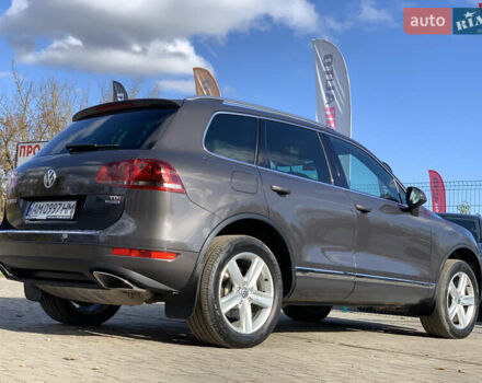 Серый Фольксваген Туарег, объемом двигателя 3 л и пробегом 260 тыс. км за 18899 $, фото 14 на Automoto.ua