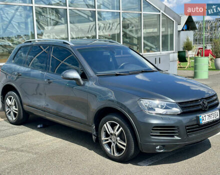 Серый Фольксваген Туарег, объемом двигателя 3 л и пробегом 226 тыс. км за 15490 $, фото 65 на Automoto.ua