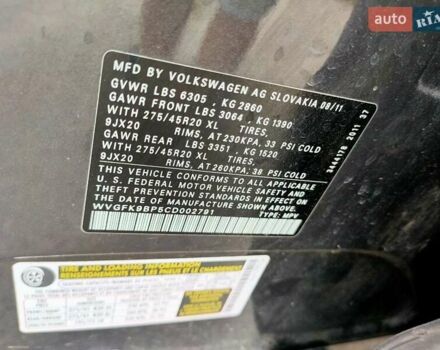 Серый Фольксваген Туарег, объемом двигателя 3 л и пробегом 278 тыс. км за 16999 $, фото 29 на Automoto.ua