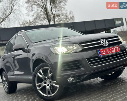 Сірий Фольксваген Туарег, об'ємом двигуна 3 л та пробігом 298 тис. км за 18500 $, фото 56 на Automoto.ua
