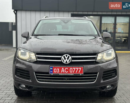 Сірий Фольксваген Туарег, об'ємом двигуна 3 л та пробігом 298 тис. км за 18500 $, фото 10 на Automoto.ua