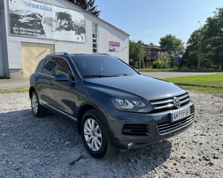 Серый Фольксваген Туарег, объемом двигателя 3 л и пробегом 253 тыс. км за 17000 $, фото 7 на Automoto.ua