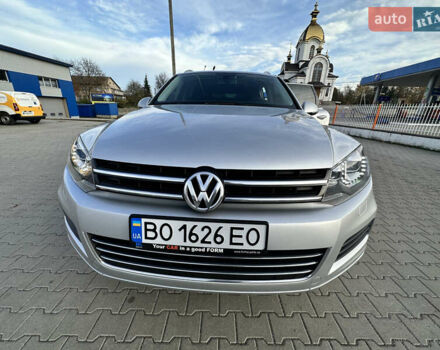 Серый Фольксваген Туарег, объемом двигателя 2.97 л и пробегом 215 тыс. км за 24499 $, фото 12 на Automoto.ua