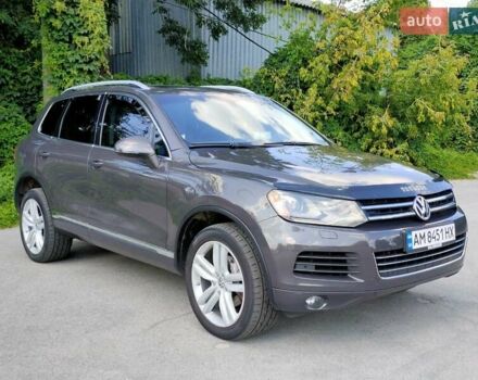 Серый Фольксваген Туарег, объемом двигателя 3 л и пробегом 278 тыс. км за 16999 $, фото 7 на Automoto.ua