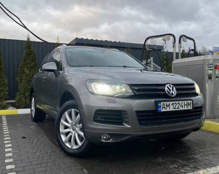 Серый Фольксваген Туарег, объемом двигателя 2.97 л и пробегом 257 тыс. км за 15500 $, фото 7 на Automoto.ua