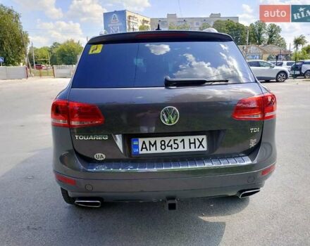 Серый Фольксваген Туарег, объемом двигателя 3 л и пробегом 278 тыс. км за 16999 $, фото 13 на Automoto.ua