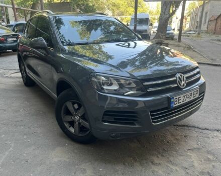 Сірий Фольксваген Туарег, об'ємом двигуна 3 л та пробігом 259 тис. км за 17500 $, фото 1 на Automoto.ua