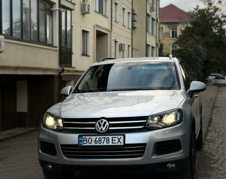 Серый Фольксваген Туарег, объемом двигателя 2.97 л и пробегом 360 тыс. км за 14900 $, фото 4 на Automoto.ua