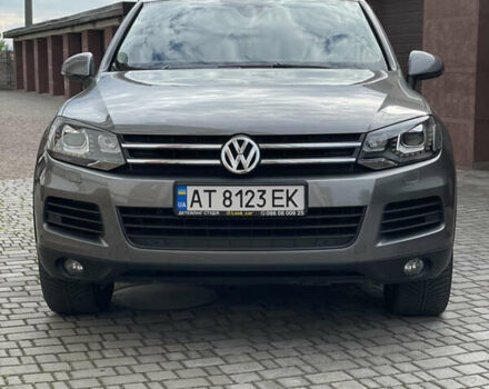 Сірий Фольксваген Туарег, об'ємом двигуна 3 л та пробігом 207 тис. км за 21500 $, фото 16 на Automoto.ua