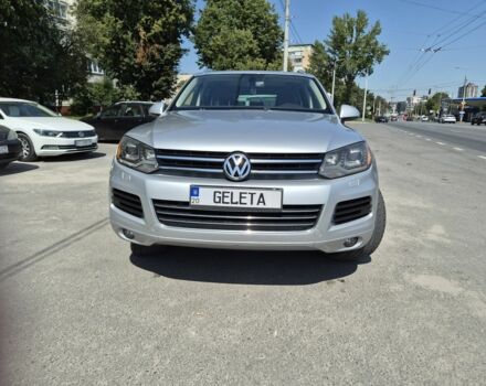 Серый Фольксваген Туарег, объемом двигателя 3 л и пробегом 215 тыс. км за 18000 $, фото 1 на Automoto.ua