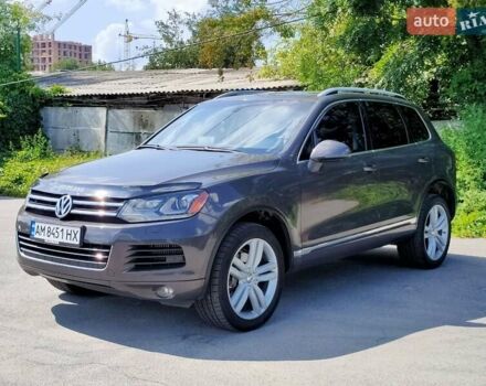 Серый Фольксваген Туарег, объемом двигателя 3 л и пробегом 278 тыс. км за 16999 $, фото 12 на Automoto.ua
