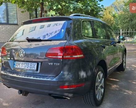 Серый Фольксваген Туарег, объемом двигателя 3 л и пробегом 235 тыс. км за 25000 $, фото 8 на Automoto.ua