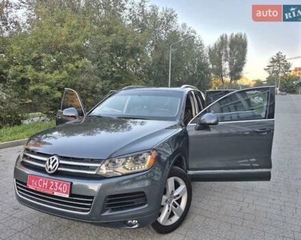 Серый Фольксваген Туарег, объемом двигателя 2.97 л и пробегом 248 тыс. км за 16500 $, фото 8 на Automoto.ua