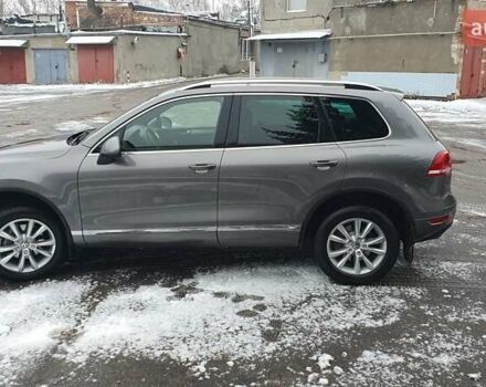 Сірий Фольксваген Туарег, об'ємом двигуна 2.97 л та пробігом 202 тис. км за 21500 $, фото 3 на Automoto.ua