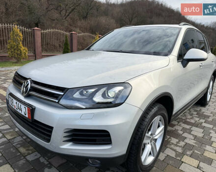 Серый Фольксваген Туарег, объемом двигателя 3 л и пробегом 230 тыс. км за 21900 $, фото 12 на Automoto.ua