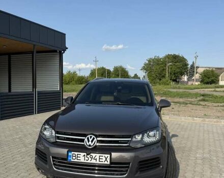 Серый Фольксваген Туарег, объемом двигателя 2.97 л и пробегом 174 тыс. км за 19000 $, фото 1 на Automoto.ua